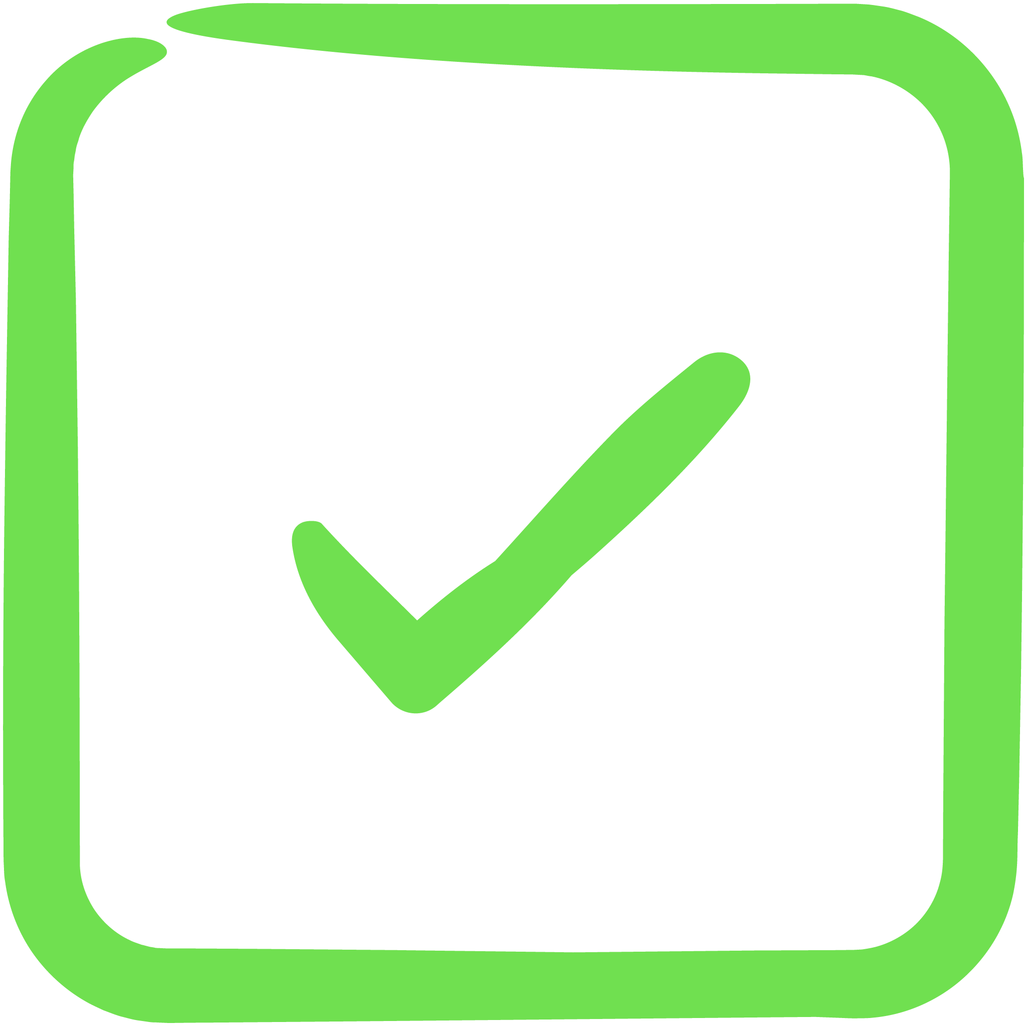 check hover green